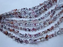 Multi Spinel Faceted Heart